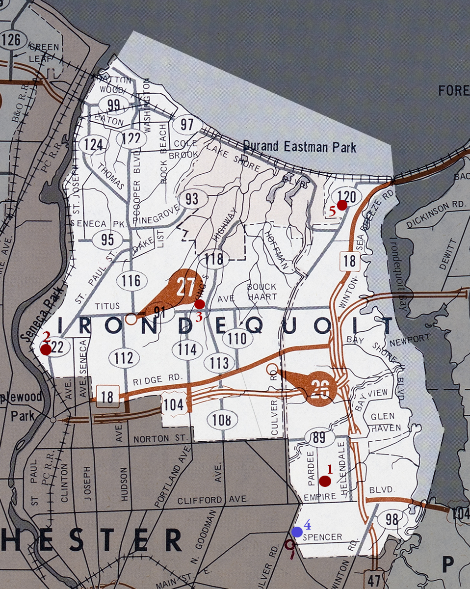Town of Irondequoit Map